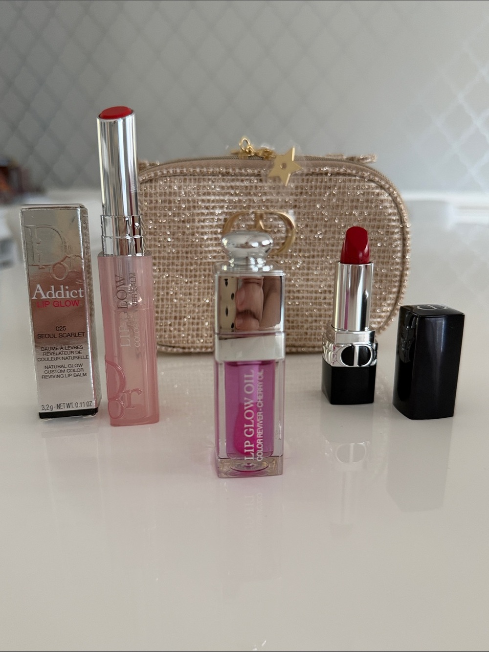 Dior Lip Set with Pouch